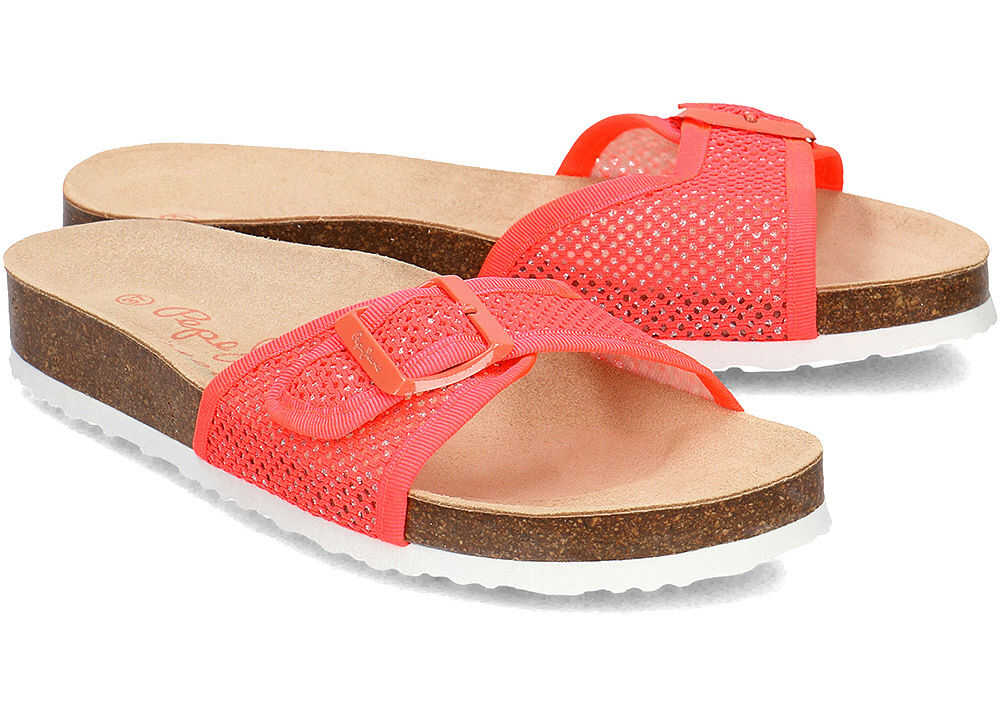 Slap Pepe Jeans Oban Mesh Różowy