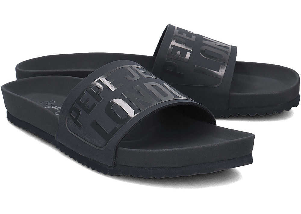 Slap Pepe Jeans Bio Royal Block Granatowy