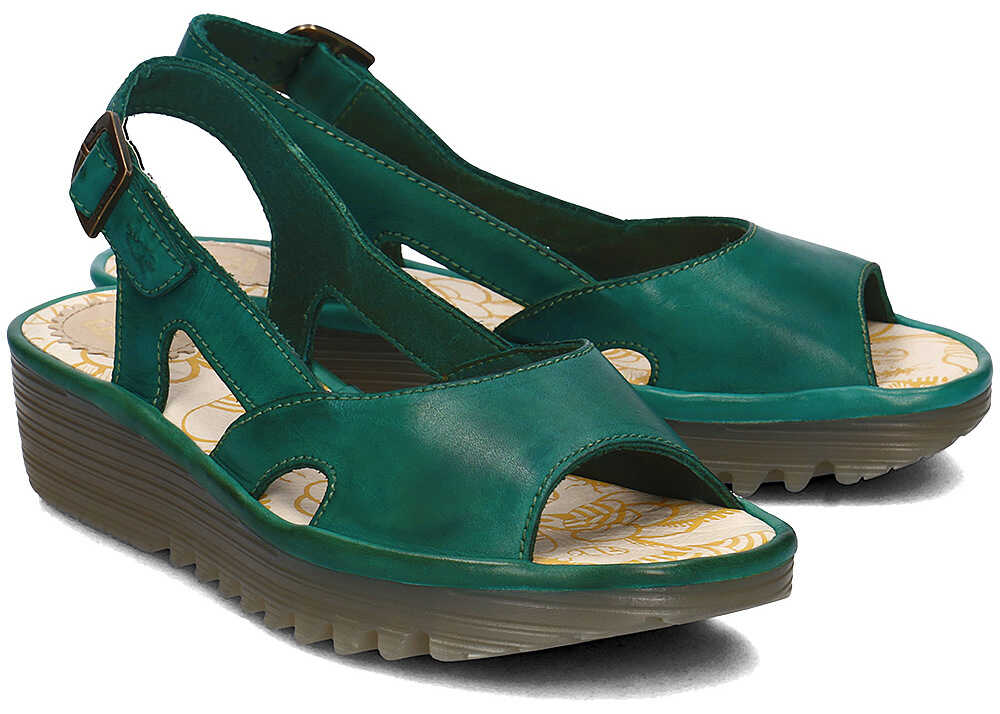 Sandala FLY London Elfe Zielony