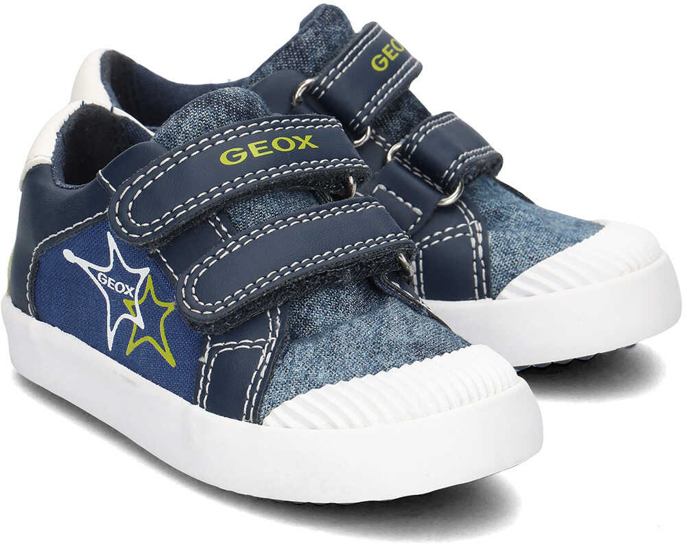Tenis Geox Baby Gisli Granatowy