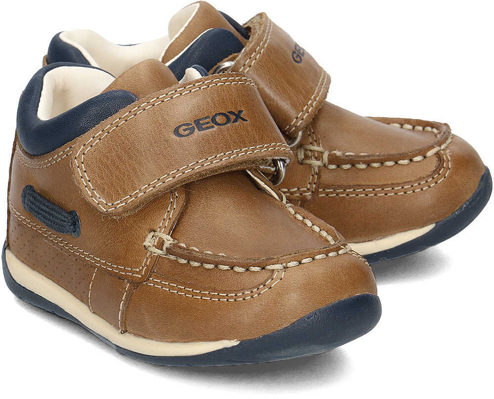 Tenis Geox Baby Each Brązowy