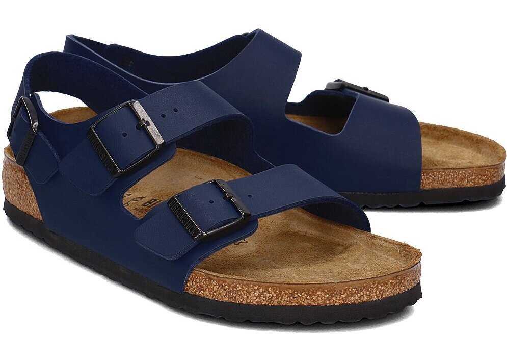 Sandala Birkenstock Milano Granatowy