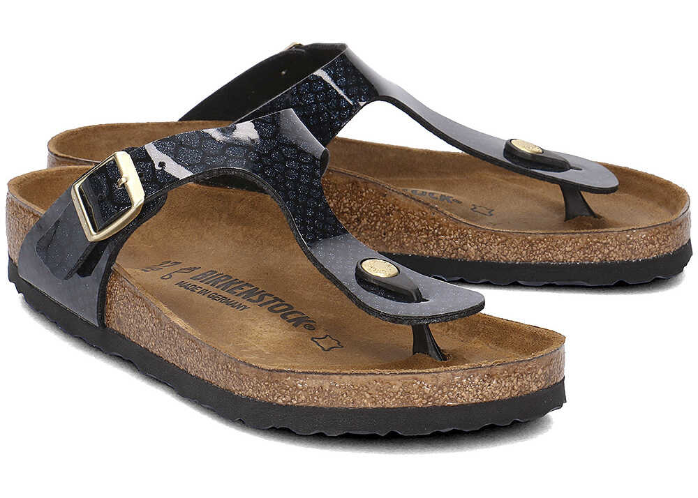 Slap Birkenstock Gizeh Czarny