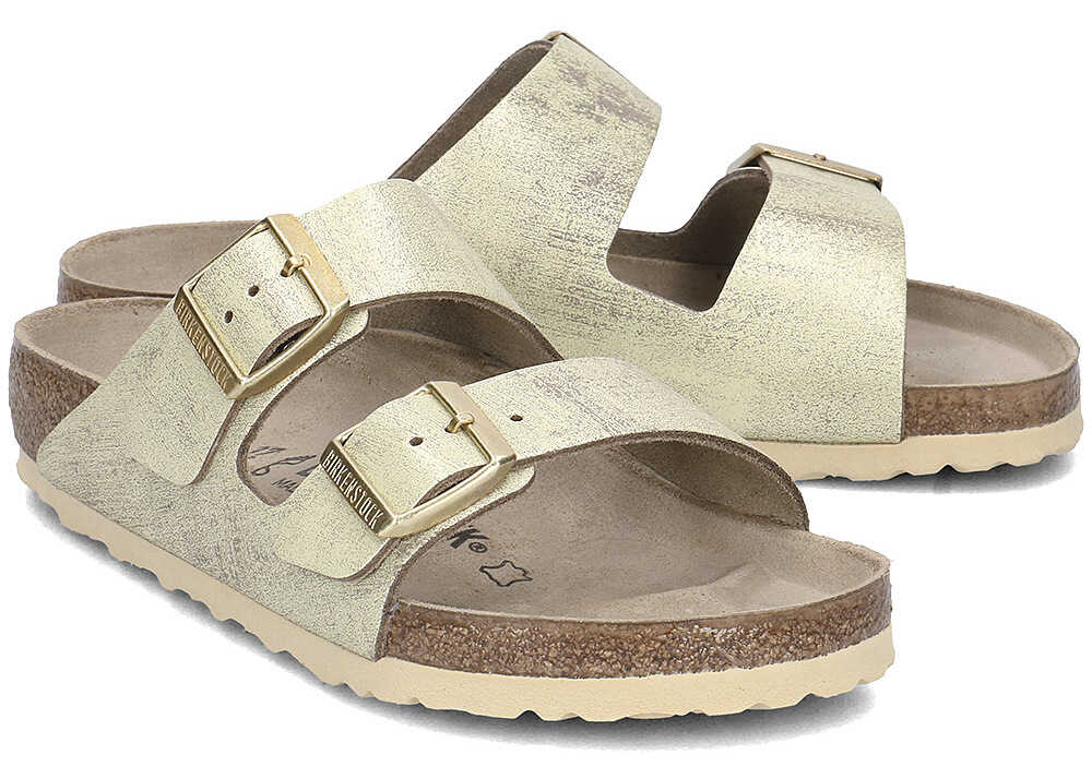 Slap Birkenstock Arizona Złoty