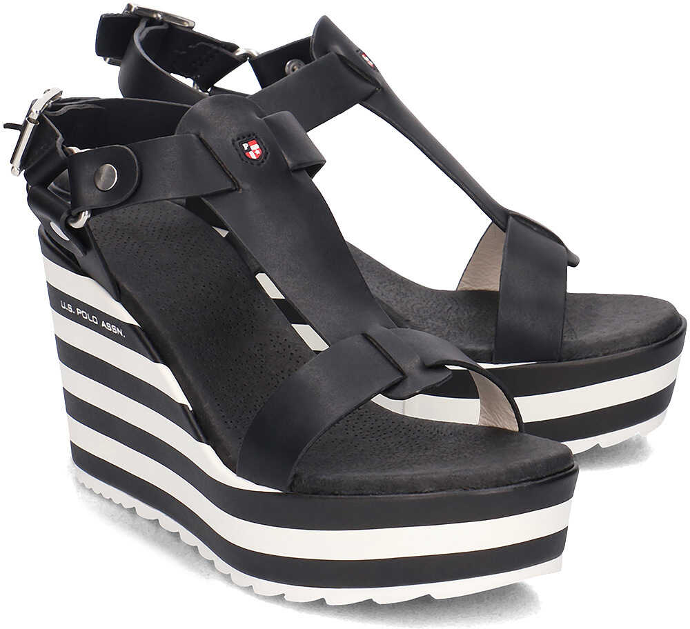 Sandala U.S. POLO ASSN. Theodora Czarny
