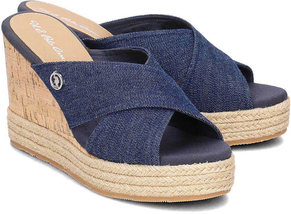 Slap U.S. POLO ASSN. Tierra Granatowy