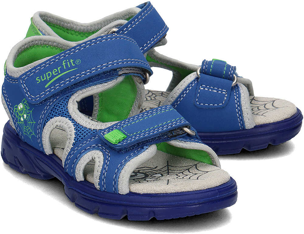 Sandala Superfit 4D911E46 Niebieski