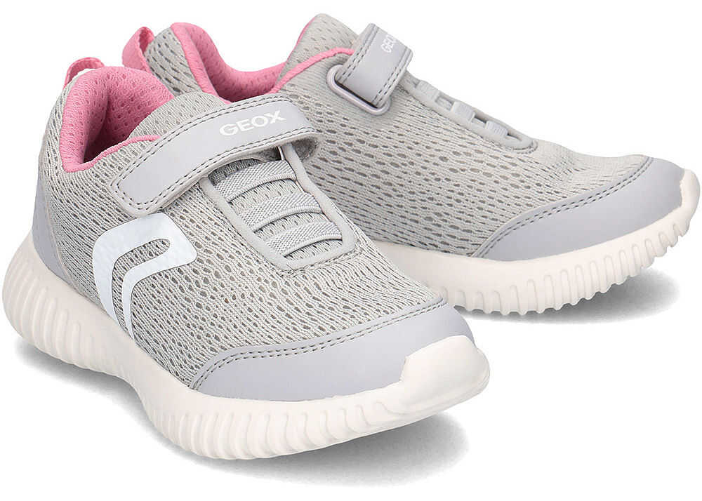 Tenis Geox Junior Waviness Szary