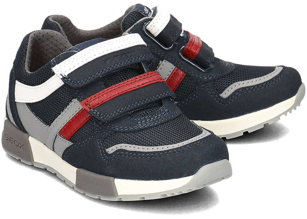 Tenis Geox Junior Alfier Granatowy