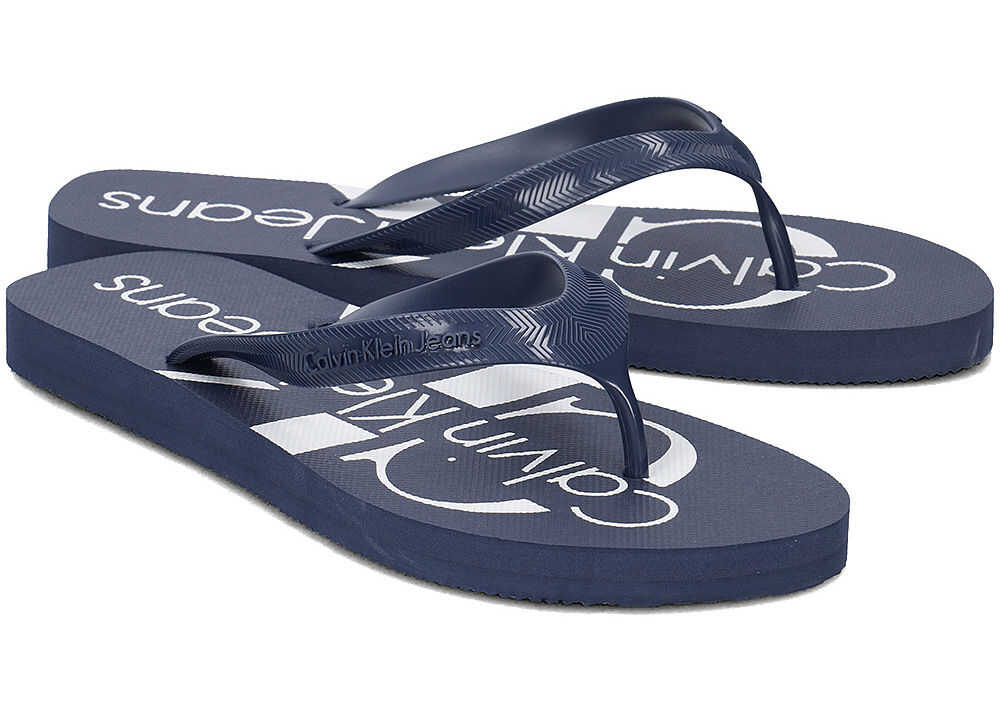 Slap Calvin Klein Jeans Dash Granatowy