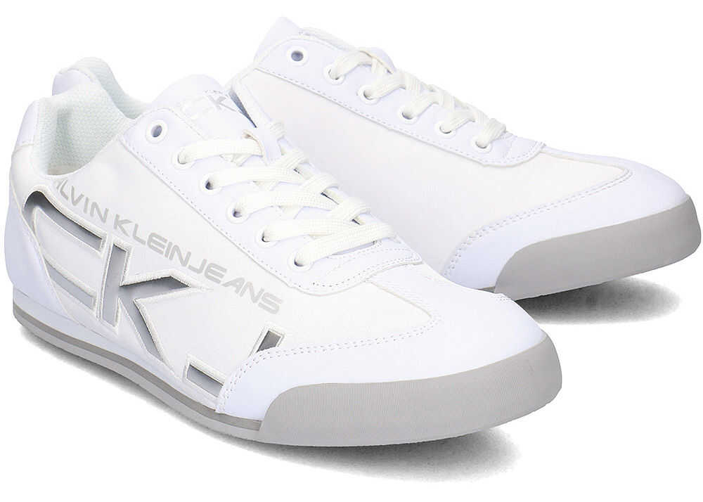 Tenis Calvin Klein Jeans Cale Matte Biały