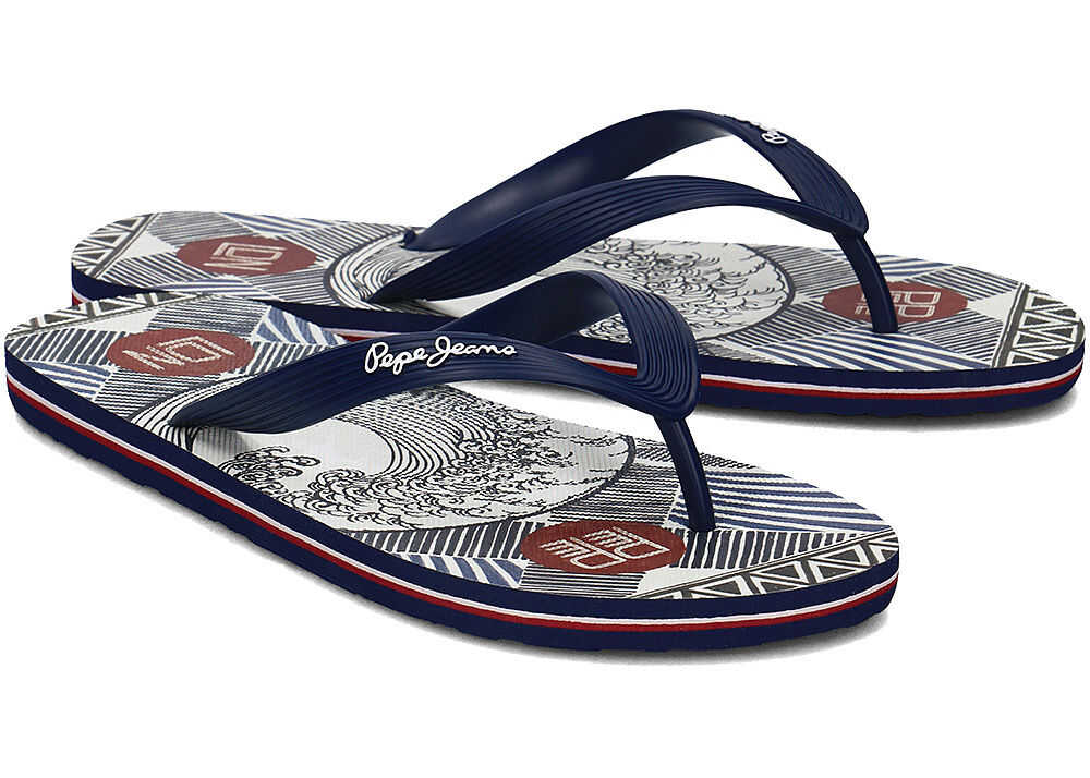 Slap Pepe Jeans Hawi Torey Granatowy