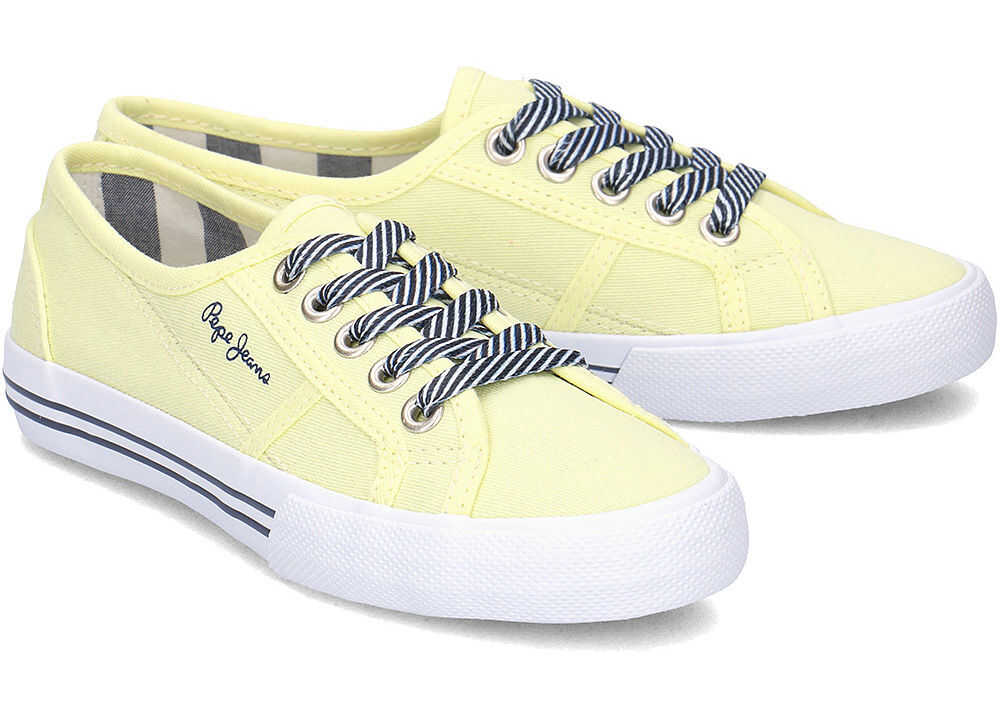 Tenis Pepe Jeans Baker Basic Żółty