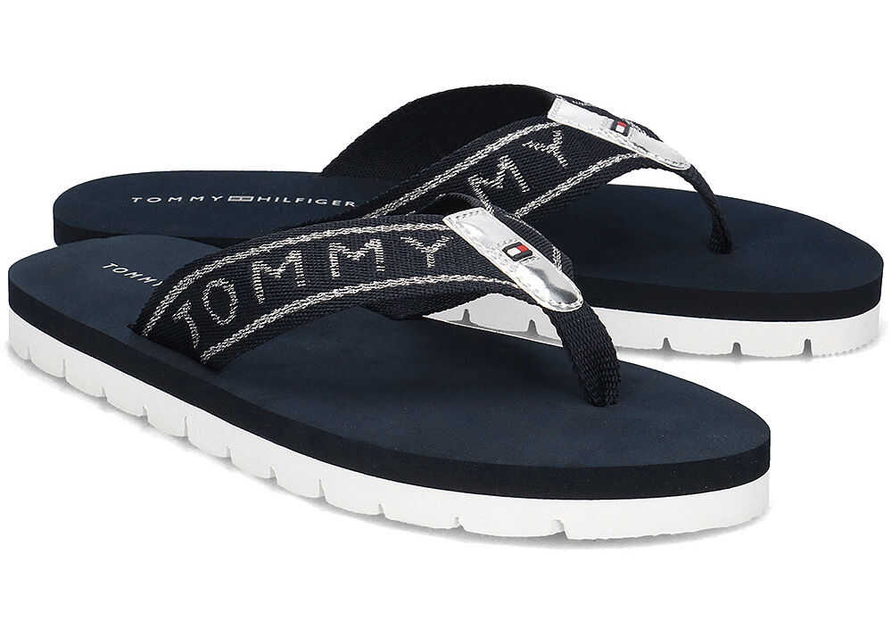 Slap Tommy Hilfiger Flexible Essential Granatowy