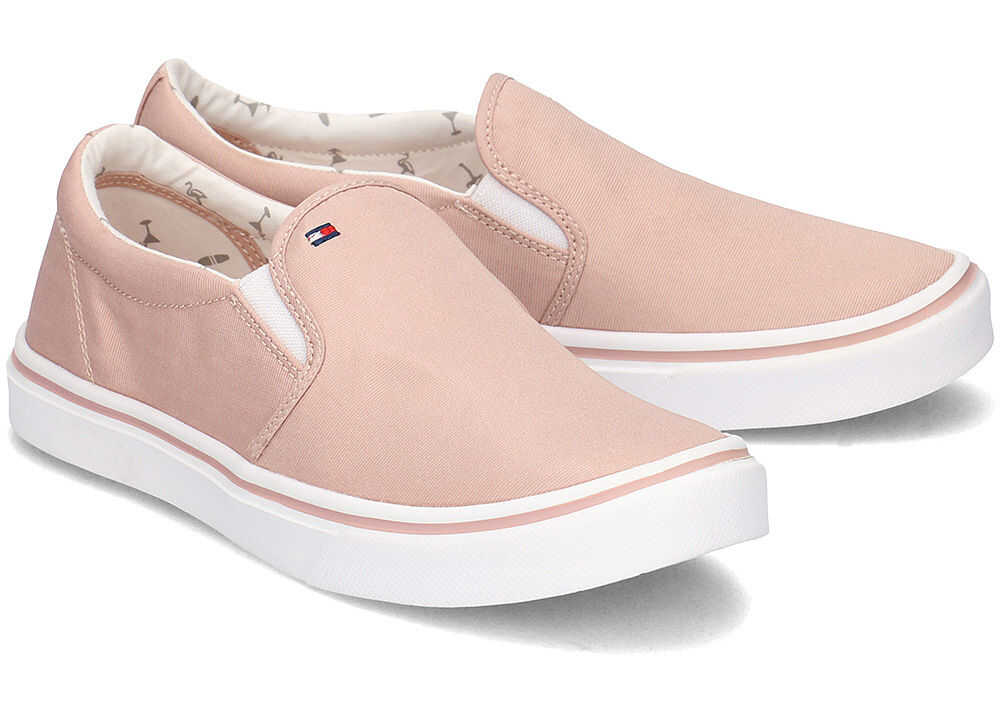 Tenis Tommy Hilfiger Metallic Light Weight Różowy