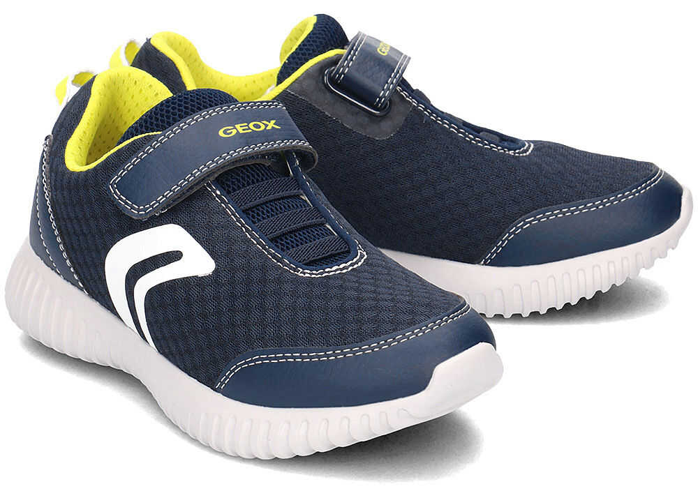 Tenis Geox Junior Waviness Granatowy