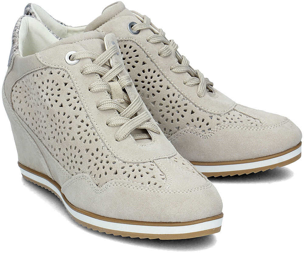 Tenis Geox Donna Illusion Beżowy