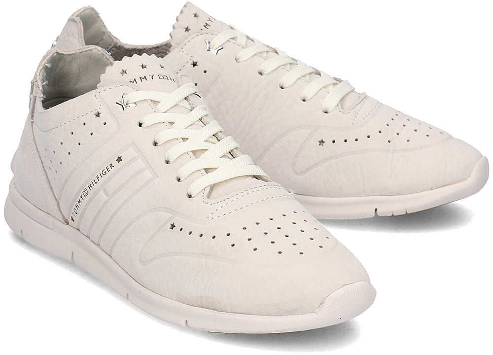 Tenis Tommy Hilfiger Light Weight Beżowy
