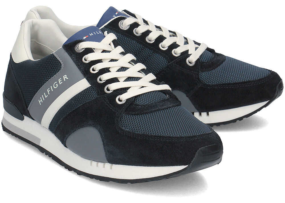 Tenis Tommy Hilfiger New Iconic Sporty Runner Granatowy