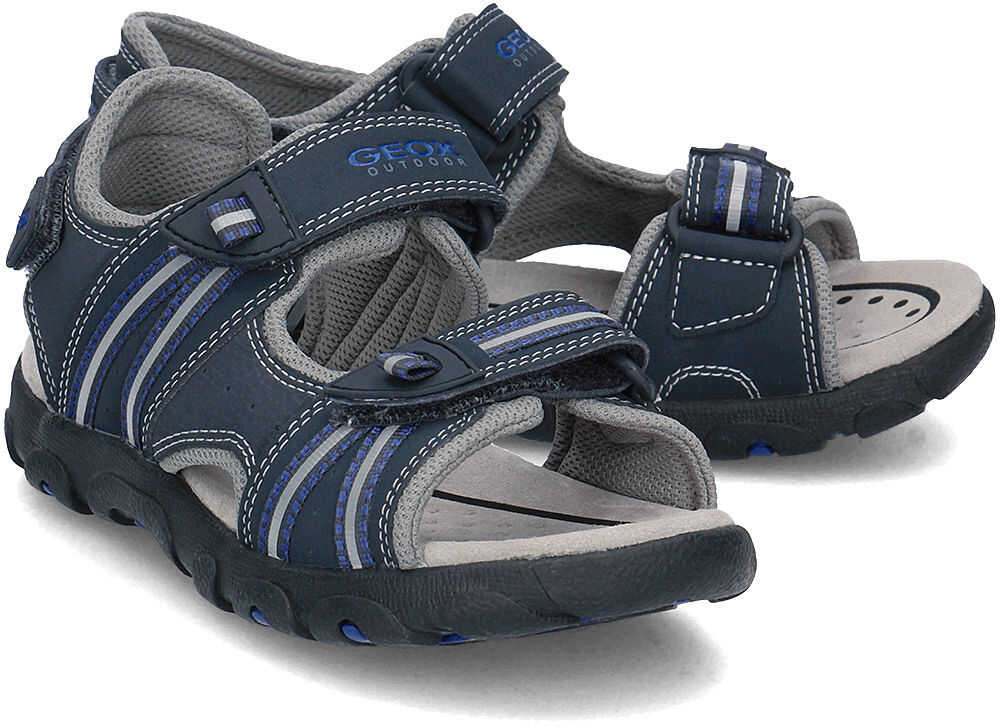 Sandala Geox Junior Strada Granatowy