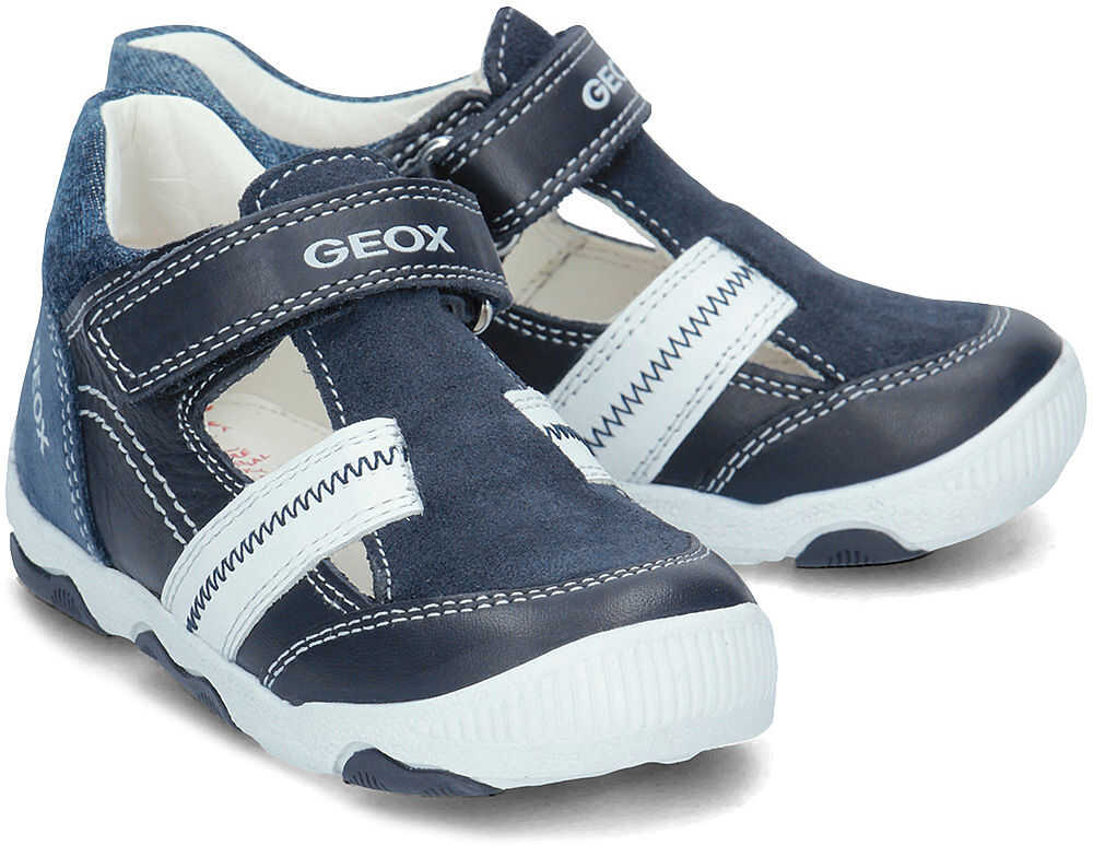 Tenis Geox Baby New Balu Granatowy