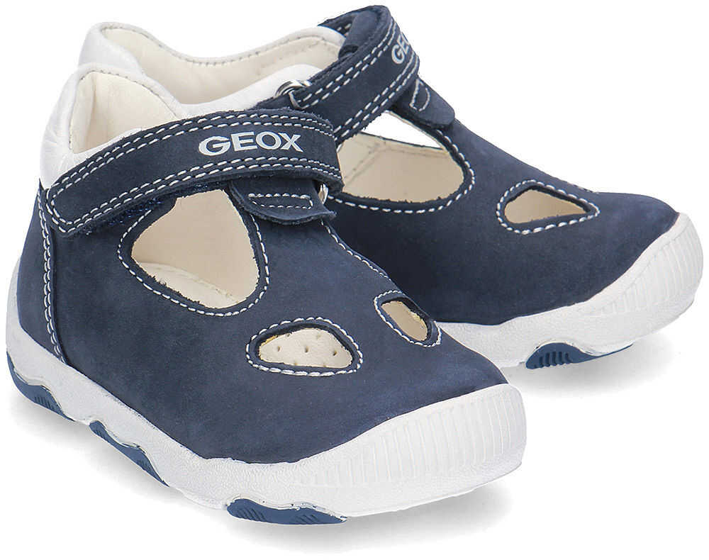 Tenis Geox Baby New Balu Granatowy