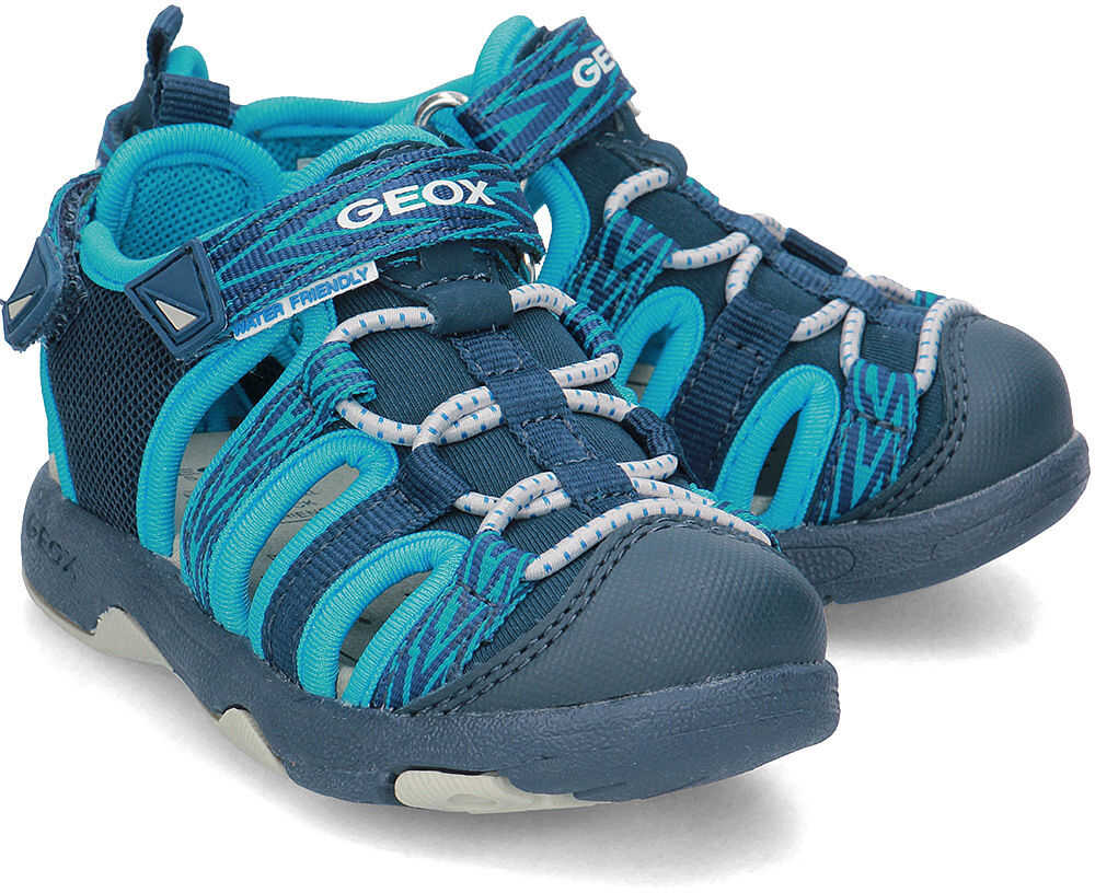 Sandala Geox Baby Sand. Multy Niebieski