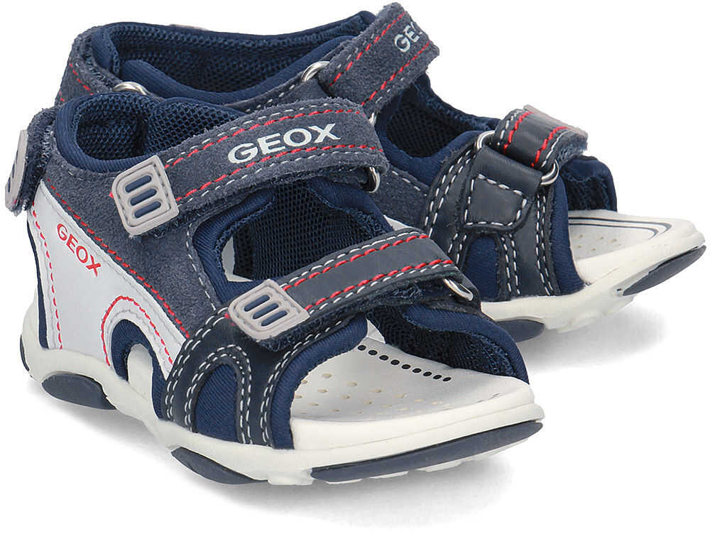 Sandala Geox Baby Sand. Agasim Granatowy