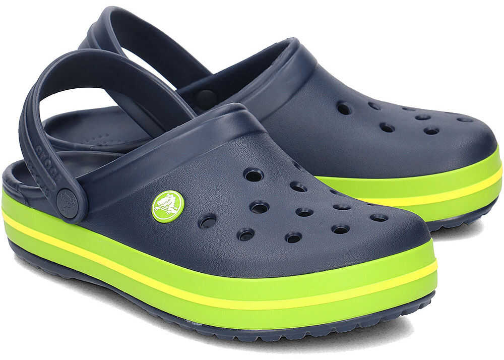 Slap Crocs Crocband Granatowy