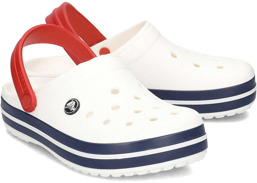 Slap Crocs Crocband Biały