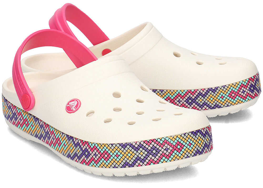 Slap Crocs Gallery Clog Biały