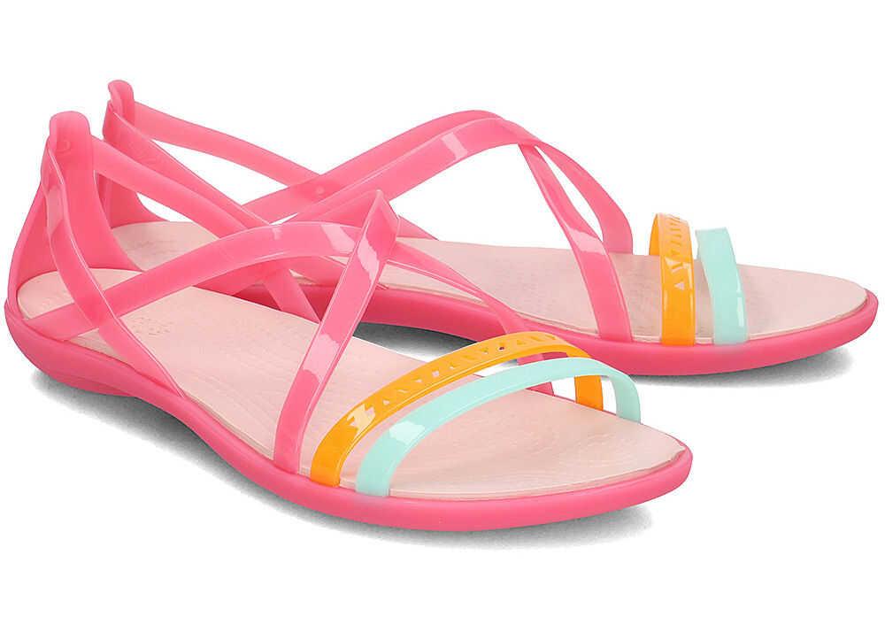 Sandala Crocs Isabella Cut Strappy Różowy
