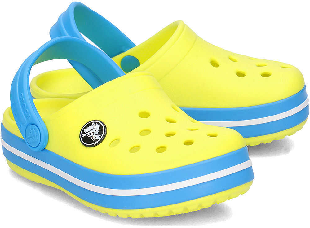 Slap Crocs Crocband Clog Żółty