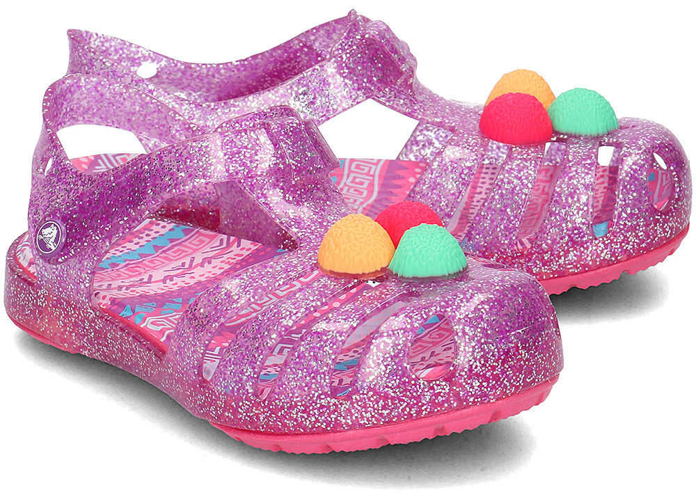 Sandala Crocs Isabella Novelty Fioletowy