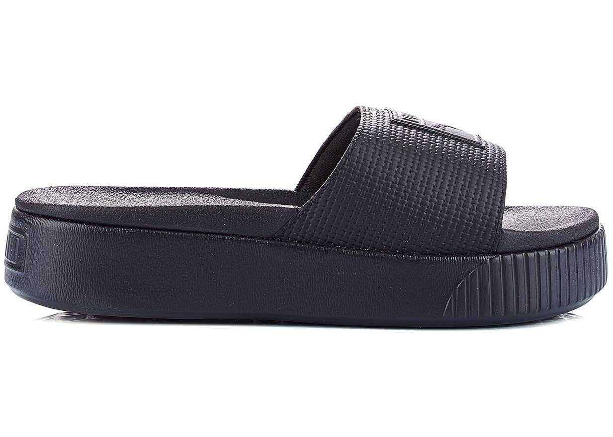 Sandala PUMA Platform Slides* Black