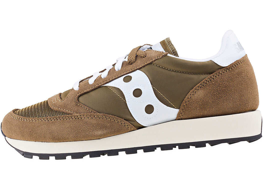 Tenis Saucony Jazz Original Vintage Trainers In Olive White* Olive
