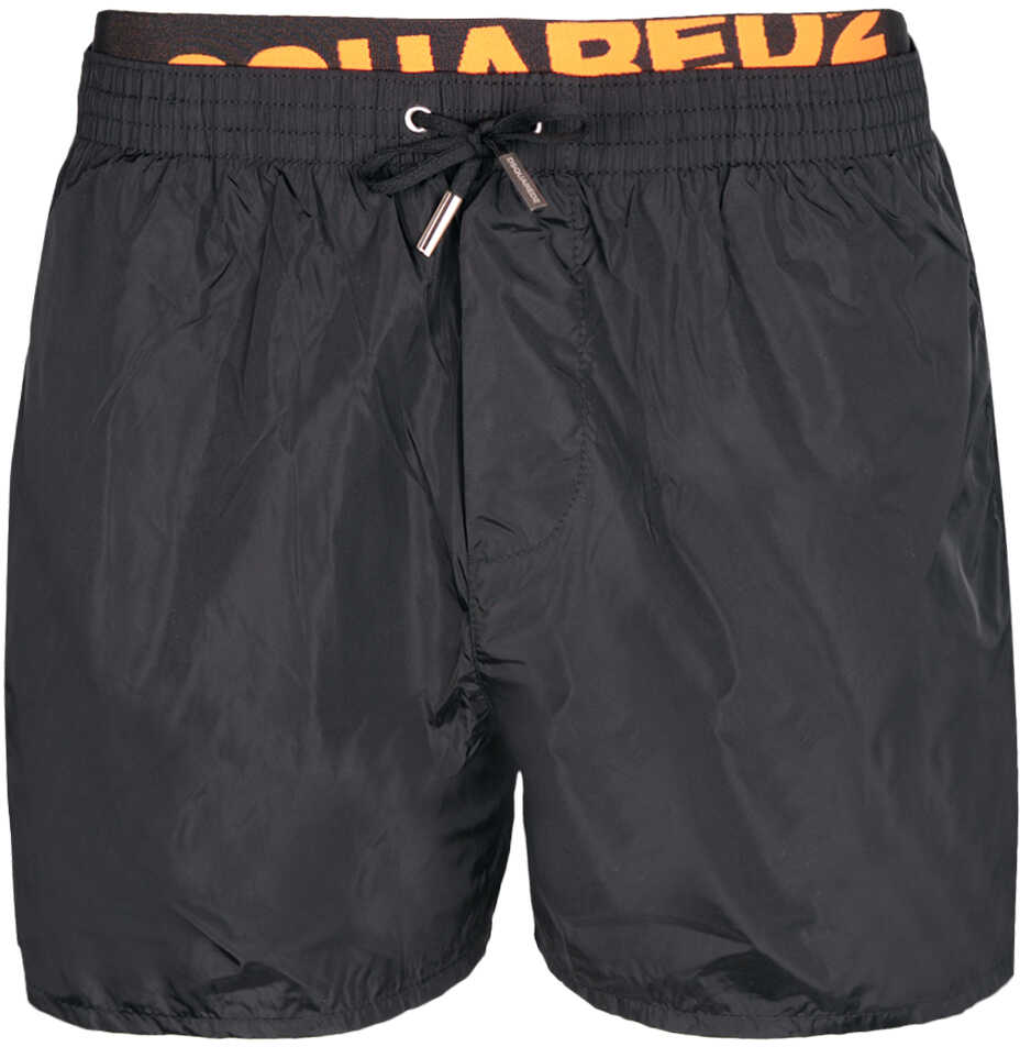 Pantalon DSQUARED2 Kąpielówki Czarny