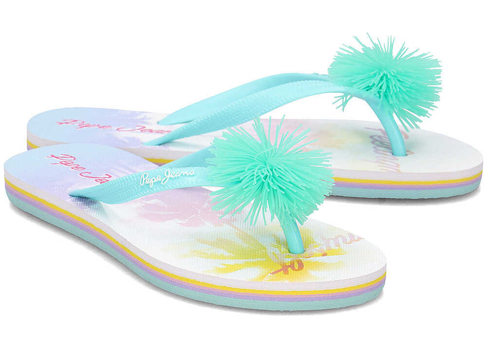Slap Pepe Jeans Beach Palms Wielokolorowy
