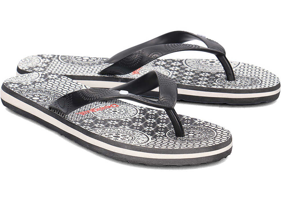 Slap Desigual Flip Flop Alhambra Czarny