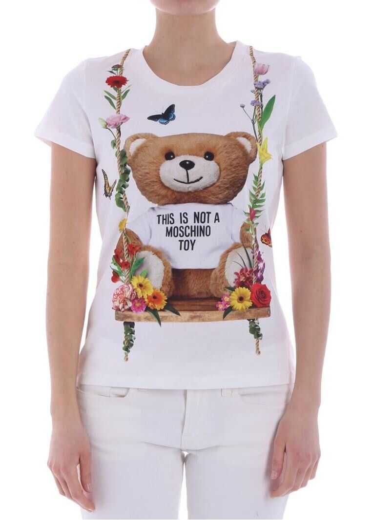 Tricou Moschino White Teddy Bear T-Shirt* White