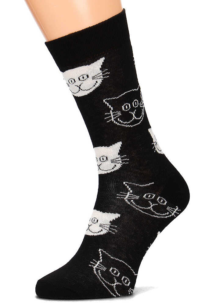 Soseta Happy Socks F0A85F96 Czarny