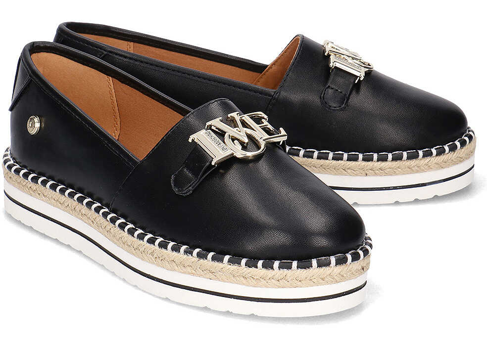 Espadrila LOVE Moschino 8B08C24A Czarny