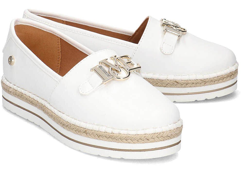 Espadrila LOVE Moschino 0AB12E4F Biały