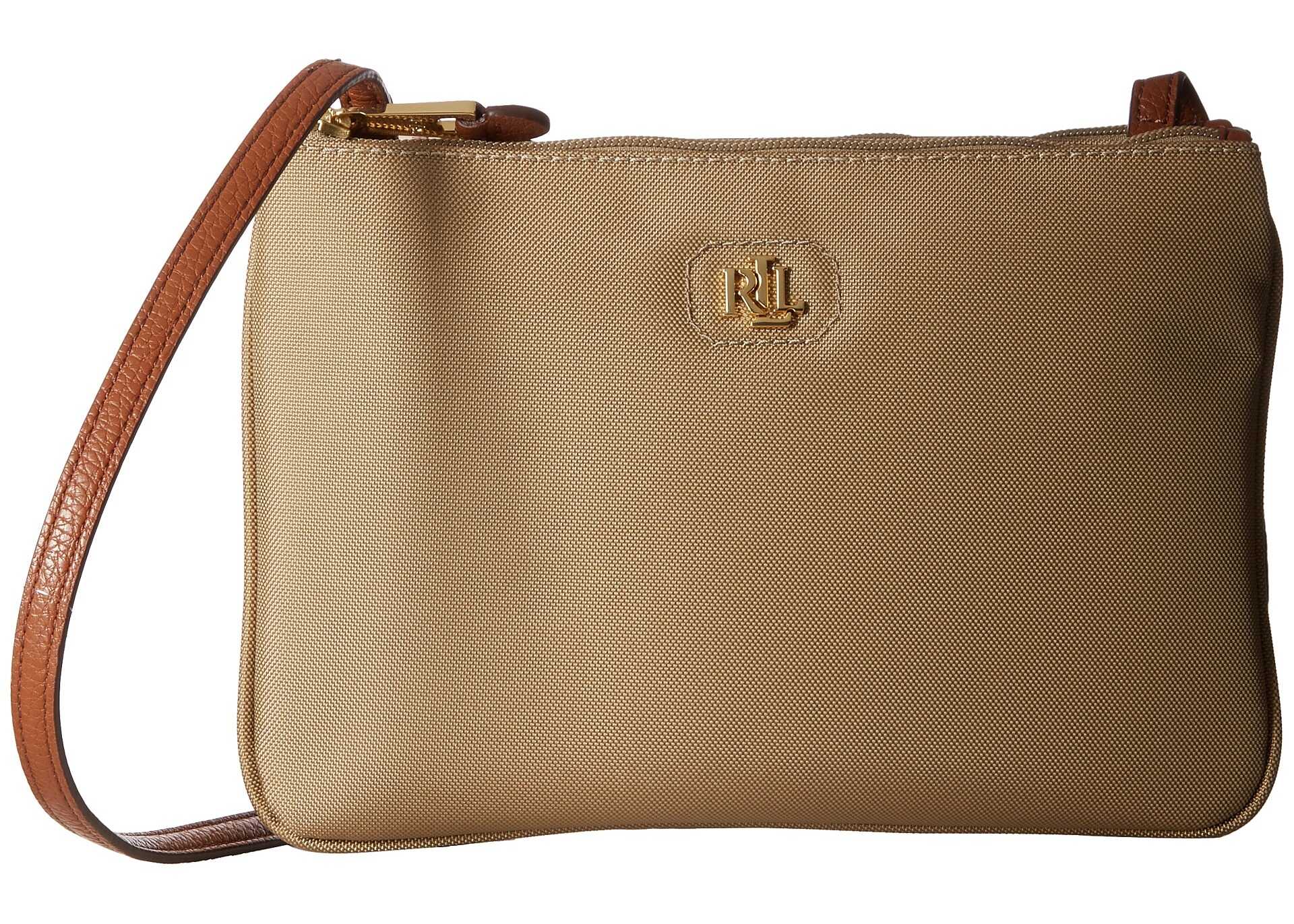 Geanta femei Ralph Lauren Tara Crossbody Khaki