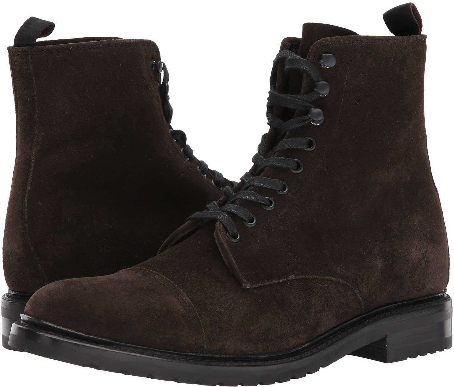 Gheata Frye Officer Lace-Up Fatigue Oiled Suede
