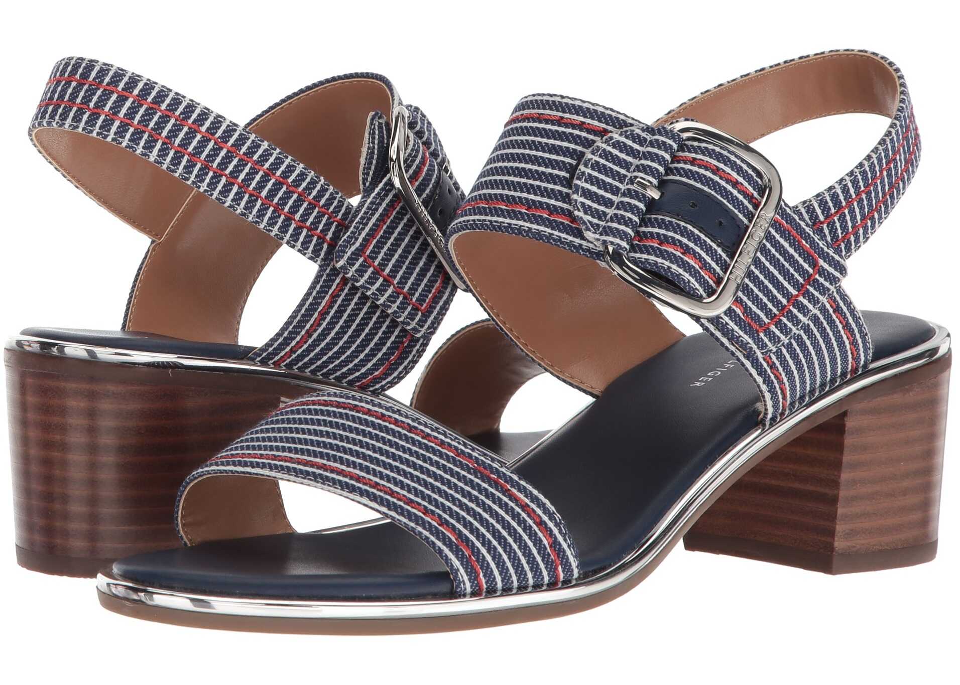 Sandala Tommy Hilfiger Katz3 Blue Multi Fabric