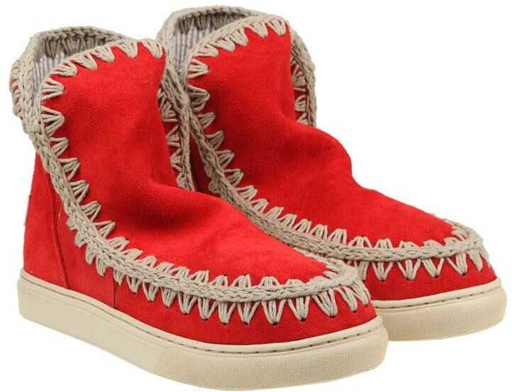 Gheata Mou Red Summer Eskimo Sneaker Boots* Red