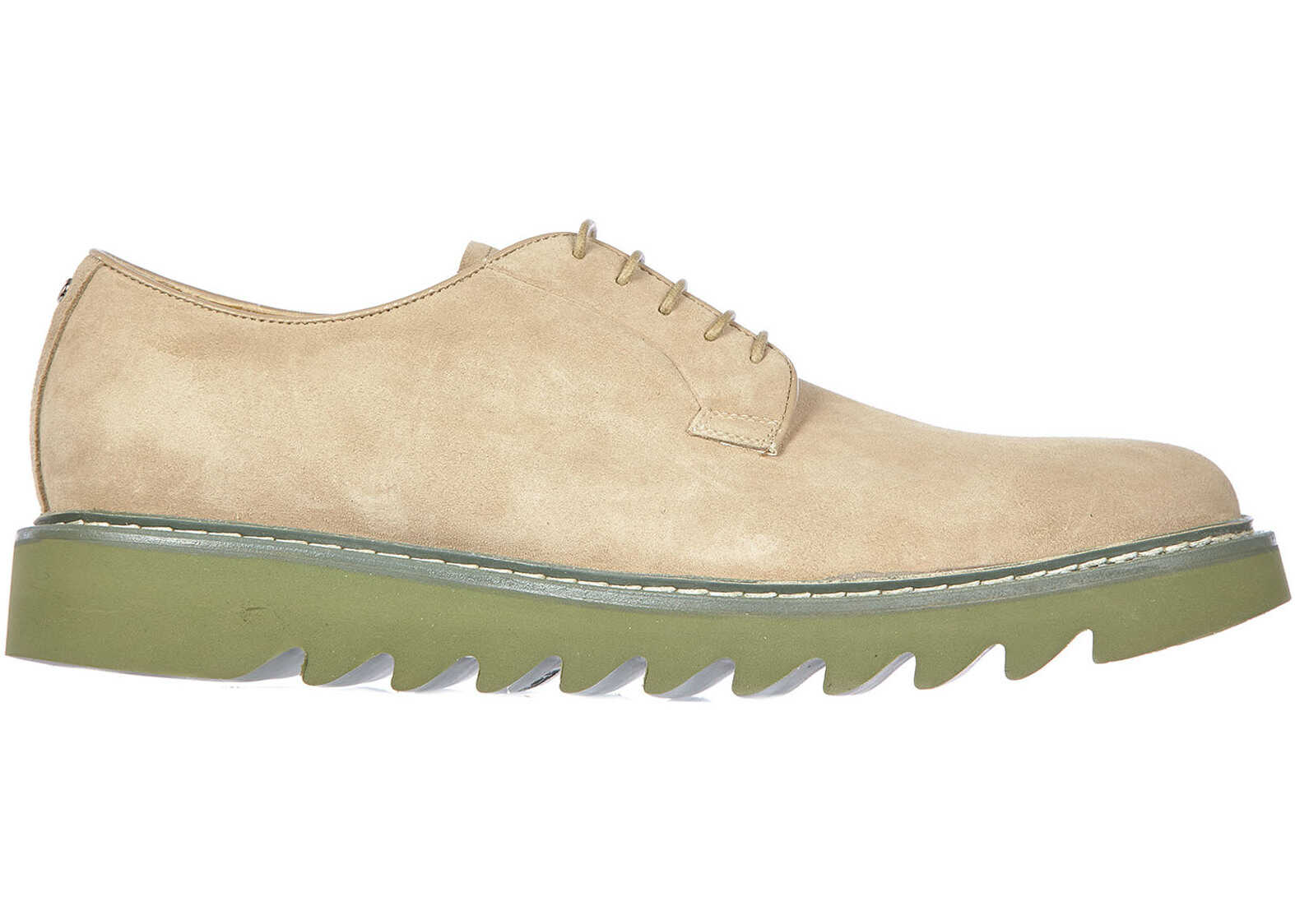 Pantof Cesare Paciotti Derby Vitello* Beige