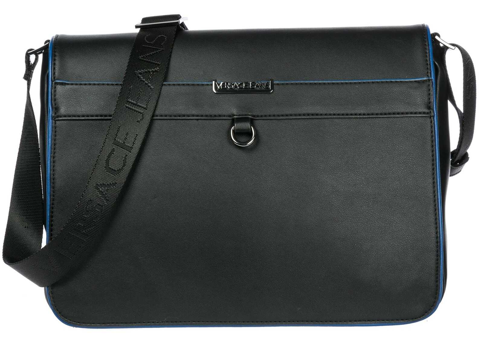 Geanta barbati Versace Jeans Shoulder Bag Black