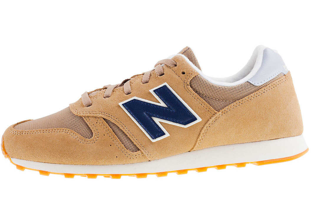 Tenis New Balance Classics Ml373 Running Classics Trainers In Tan Navy* Tan